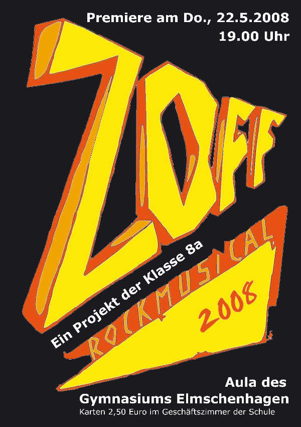 Plakat 'ZOFF'