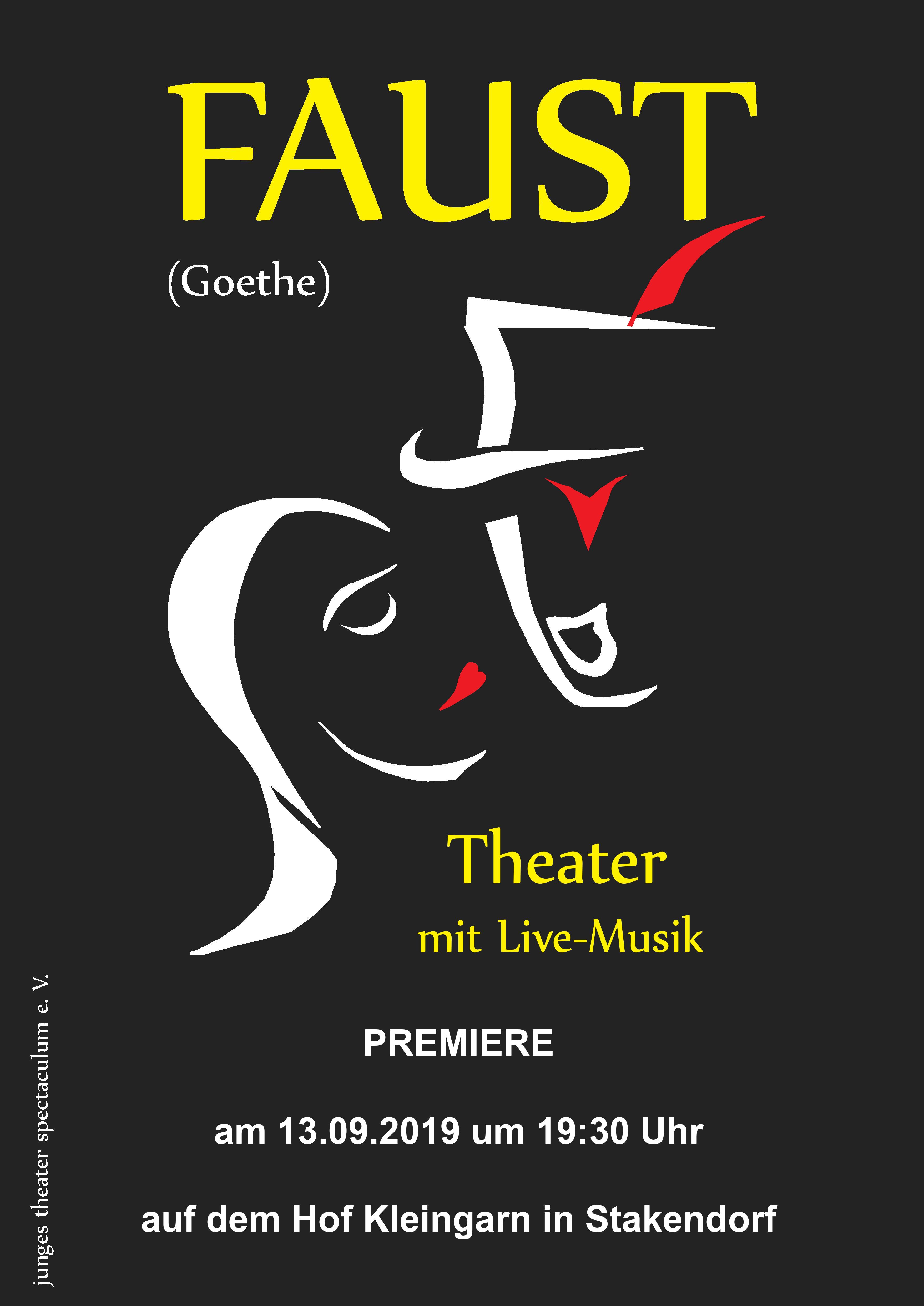 Plakat 'Faust'