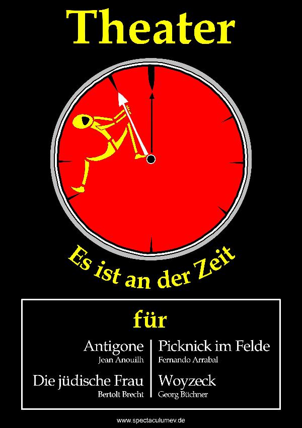 Plakat 'Es ist an der Zeit'