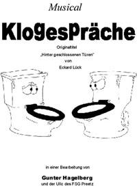 Plakat 'Klogespräche'